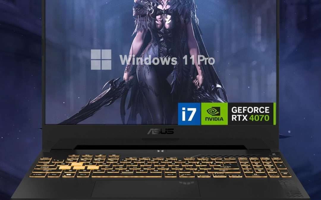 ASUS TUF 15.6 i7 RTX 4070 Premium Gaming Laptop, 15.6″ FHD 1920 * 1080 144Hz, Intel i7-13620H (Beats Intel i9-12900), NVIDIA GeForce RTX 4070, 64GB DDR5, 4TB SSD, RGB Backlit Keyboard, Windows 11 Pro