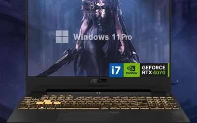 ASUS TUF 15.6 i7 RTX 4070 Premium Gaming Laptop, 15.6″ FHD 1920 * 1080 144Hz, Intel i7-13620H (Beats Intel i9-12900), NVIDIA GeForce RTX 4070, 64GB DDR5, 4TB SSD, RGB Backlit Keyboard, Windows 11 Pro