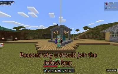 @mrclutch_on_yt Dc in bio to join #minecraft #infusesmp #bedrock #viral #fyp #fo…