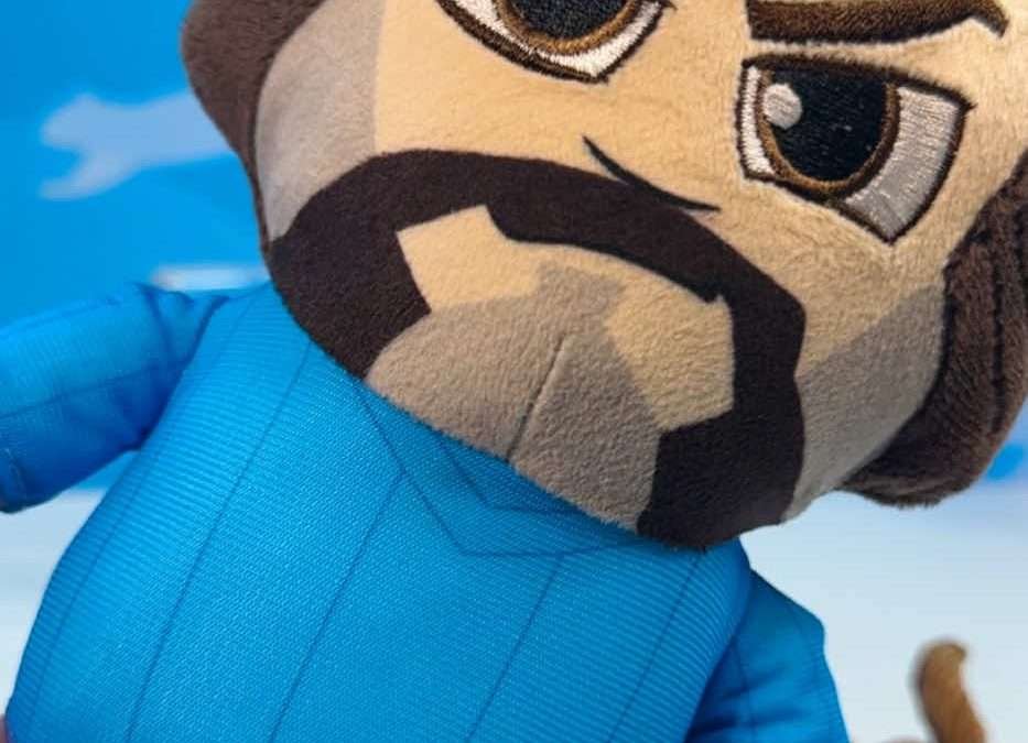 @squirrelstampede Minecraft Movie Plush #minecraft #minecraftmovie #iamsteve #to…