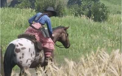 @wildfleurrs Flower pickers unite!  #reddeadonline #rdr2online #horsegame #redde…