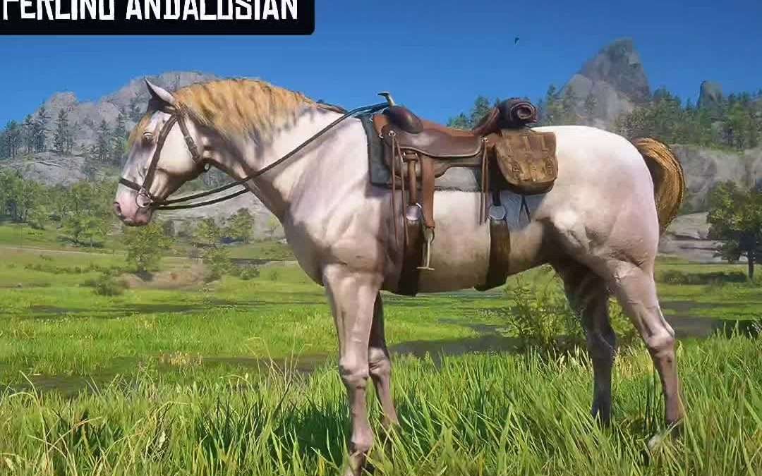 @survive.the.night49 RARE HORSES LOCATION IN RED DEAD REDEMPTION 2  #secretlocat…
