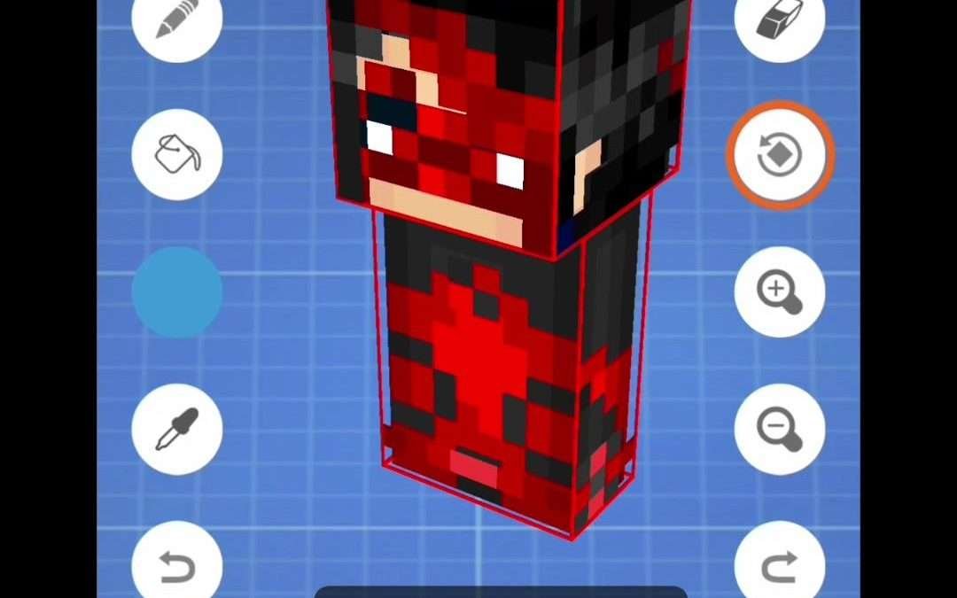 @danibatatauwu Fazendo a skin da shadybug para o minecraft parte 1 app: skinedit…