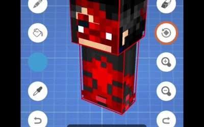 @danibatatauwu Fazendo a skin da shadybug para o minecraft parte 1 app: skinedit…
