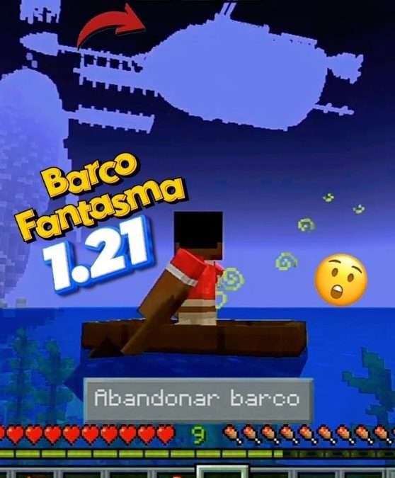 @bryanjesuscuriel1 Encontré Barco Fantasma  en #Minecraft Mapas//Seeds #minecraf…