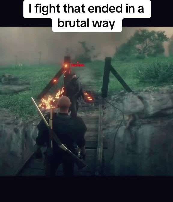 @rdr2_fightclub He cracked his head open #rdr2 #reddeadredemption2 #fightclub #c…