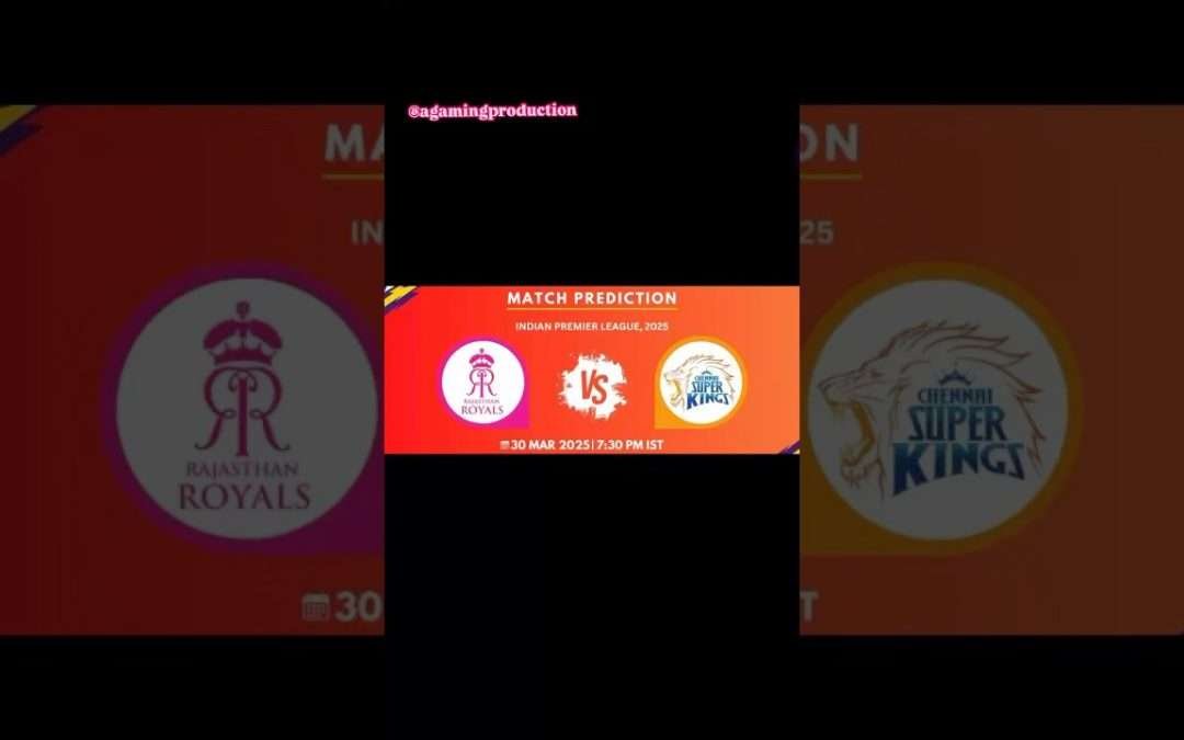 IPL 2025: RR vs CSK Match Analysis & Best Dream11 GL Team Picks!#ipl #cricket #shorts