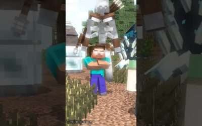 Sigma Herobrine Help Alex 🗿 | Masha Ultrafunk #sigma #herobrine #minecraft #animation #shorts
