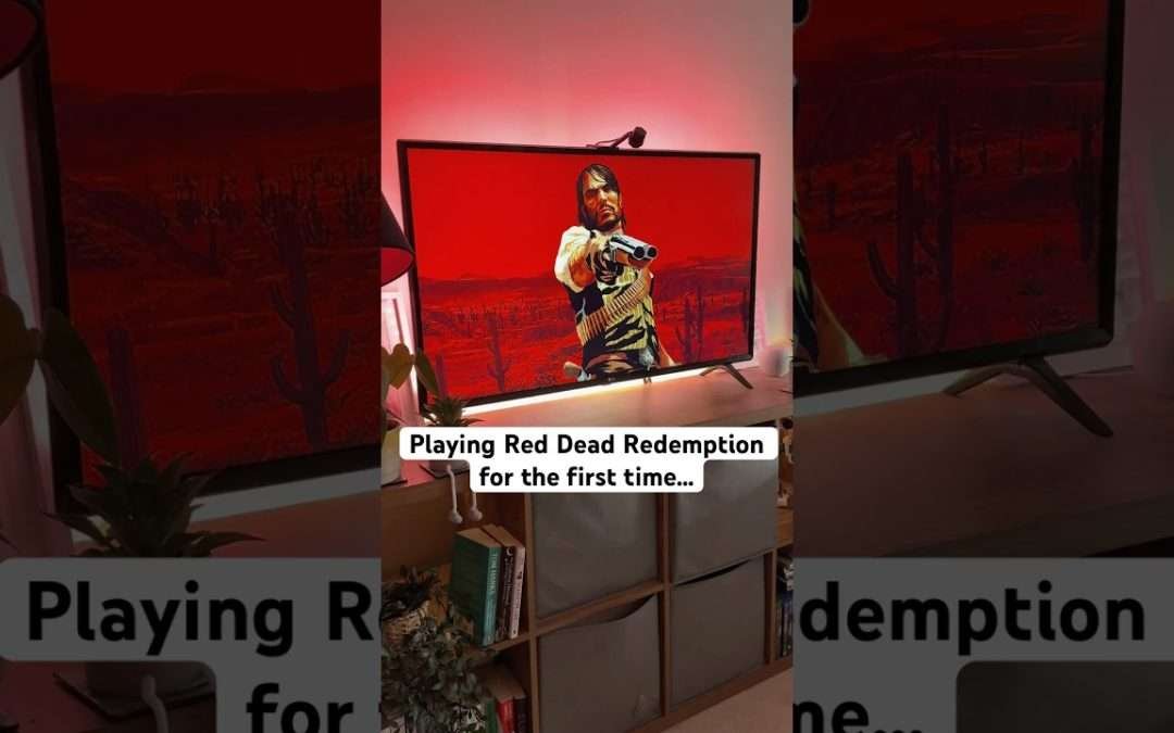 pov: FIRST time playing Red Dead Redemption… 😭 finally OUT on PC Steam! #rdr #reddead