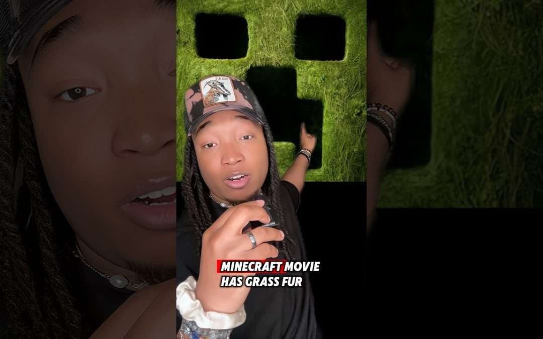 Why The Minecraft Movie Creeper Looks Like Grass