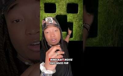 Why The Minecraft Movie Creeper Looks Like Grass