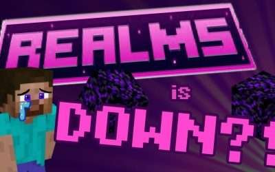 Minecraft Bedrock's REALMS are DOWN! (3+ Days)