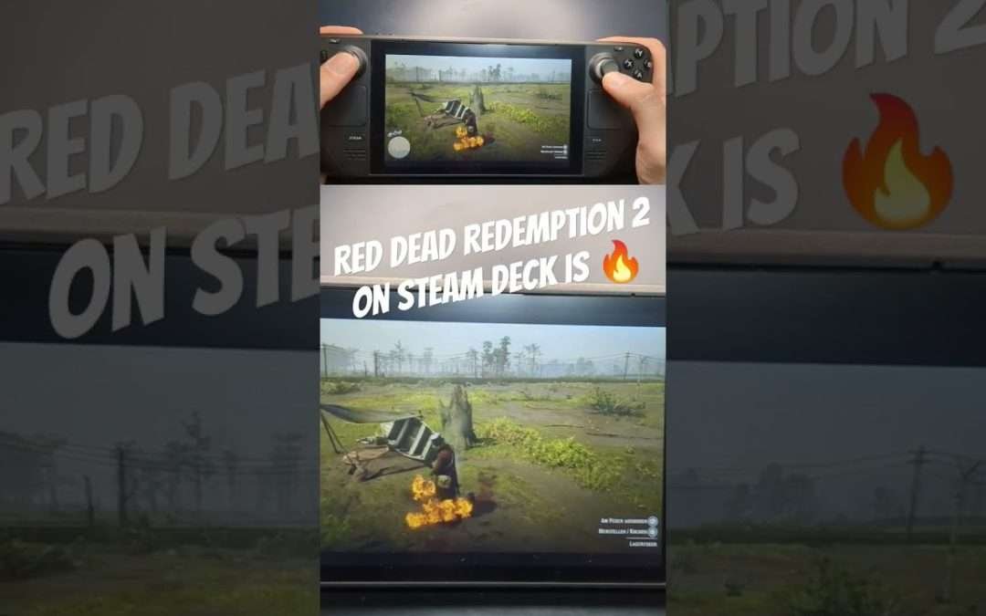 Red Dead Redemption 2 on Steam Deck is 🔥 #steamdeck #reddeadredemtion2 #reddeadredemption2