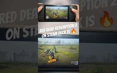 Red Dead Redemption 2 on Steam Deck is 🔥 #steamdeck #reddeadredemtion2 #reddeadredemption2