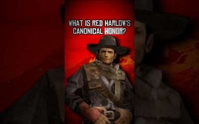 What Is Red Harlow’s Canonical Honor? #rdr2 #rdr #reddeadredemption #reddeadrevolver #canon #honor