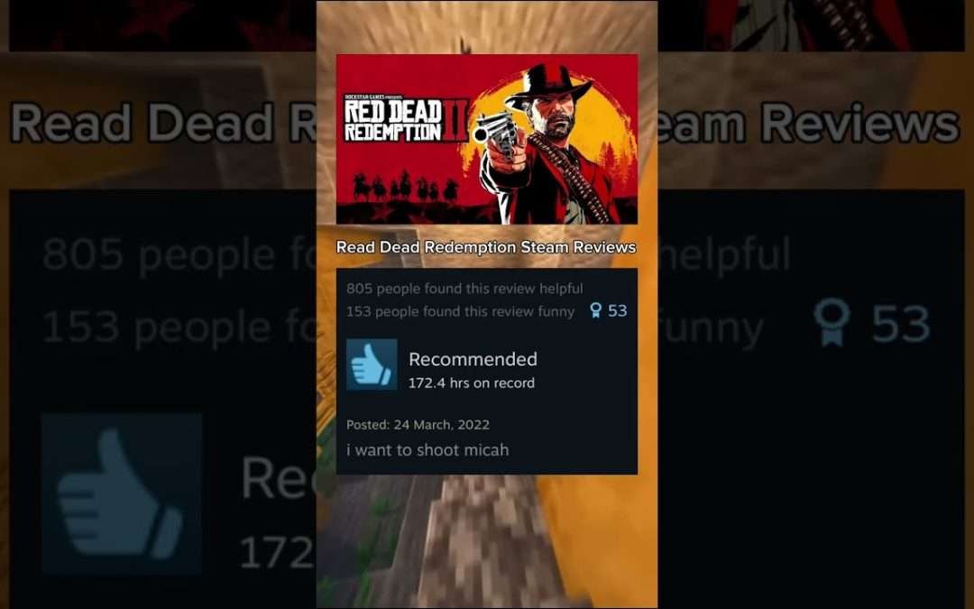 Red Dead Redemption 2 Steam Reviews 😂