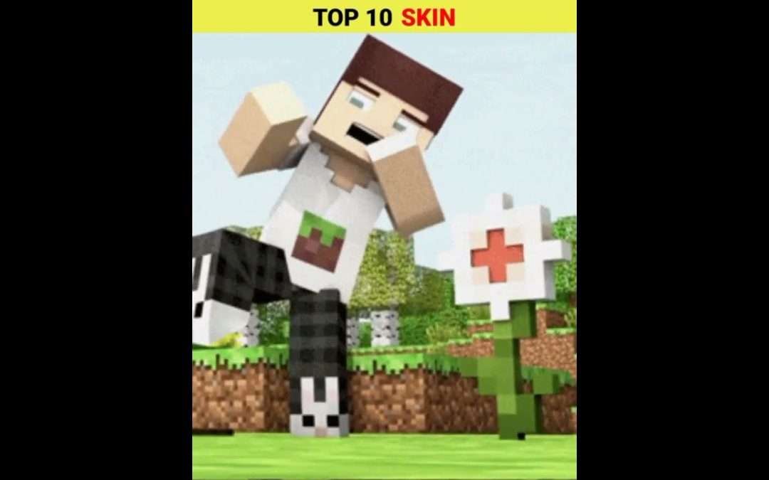 Top 10 minecraft skin 2023 ! Skin pack download | #shorts
