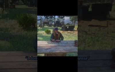 One Of The Best Interactions In Red Dead Redemption 2 | #shorts #rdr2