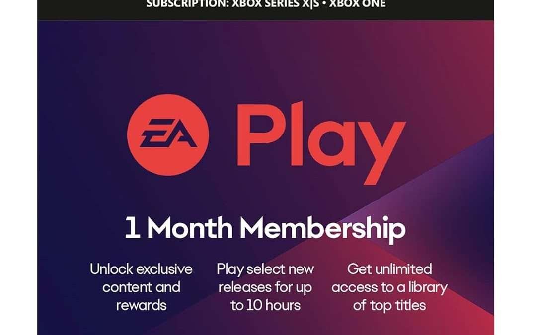 EA Play 1 Month Subscription – Xbox [Digital Code]