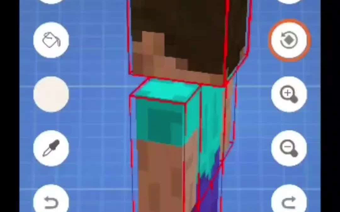 @xyz8_7 proses pembuatan skin #skineditor3d #skinminecraft #minecraftbedrock #mi…