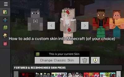 @tips4yoozlot How to add a Custom Skin into Minecraft xx #minecraft #fyp #tips  …