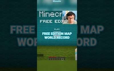 Minecraft Free Edition Speedrun Map World Record