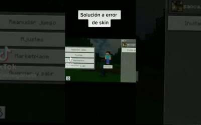 Solución a skin que no aparece!! #shorts  #shortvideo  #minecraft