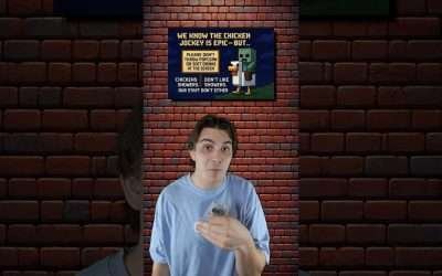 Minecraft Movie Sign Fail