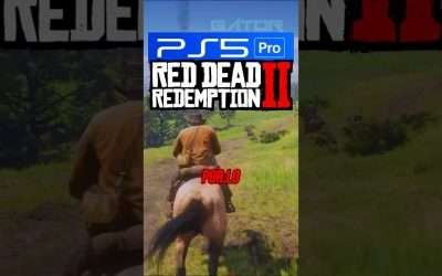 Así funciona RDR 2 en PS5 Pro VS Xbox Series X🤦‍♂️ #ps5 #ps5pro #rdr2