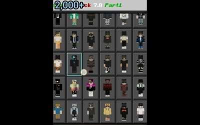 2,000+ skin for Minecraft #viral #shorts #ytshorts