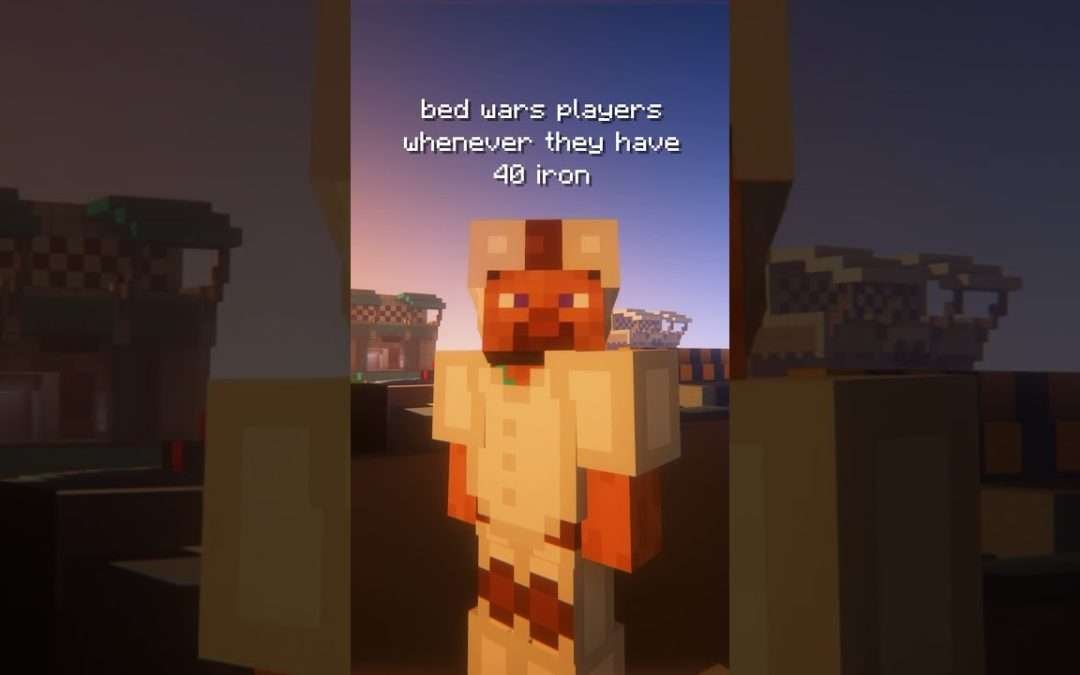 only pro Bed Wars players know the fireball method 💯🔥 #minecraft #hypixel #bedwars