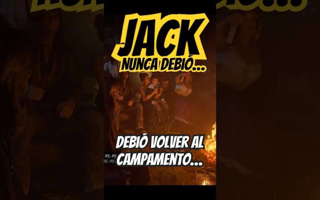 Jack nunca debió volver al campamento en Red Dead Redemption 2 #reddeadredemption2 #steam #gaming
