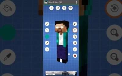 I made a XDjames in skin editor 3D