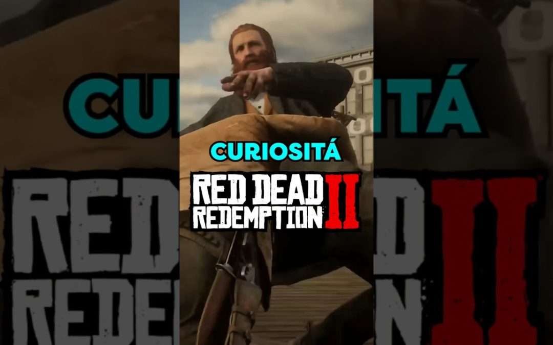 Red Dead Redemption 2: Curiosità #videogiochi #reddeadredemption2 #easteregg