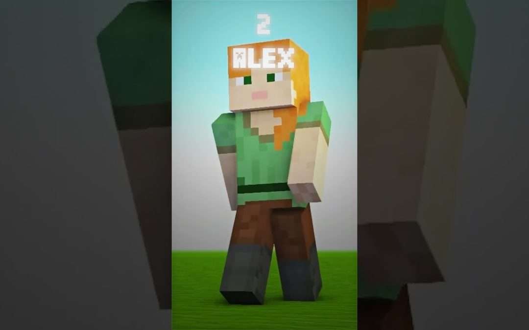 Top 5 Popular Minecraft Skins 🔥👑 #minecraft