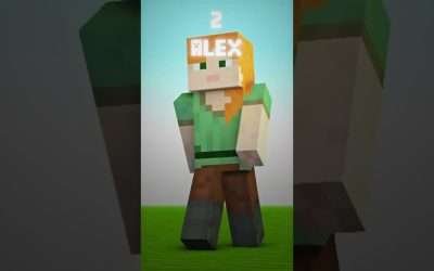 Top 5 Popular Minecraft Skins 🔥👑 #minecraft