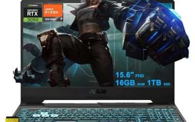 ASUS TUF Gaming A15 Laptop 15.6″ FHD Anti-Glare 144Hz AMD Octa-core Ryzen 7 7435HS (Beats i7-12700H) 16GB RAM 1TB SSD GeForce RTX 3050 Backlit USB-C Fast Charge Win11 w/ICP Accessory
