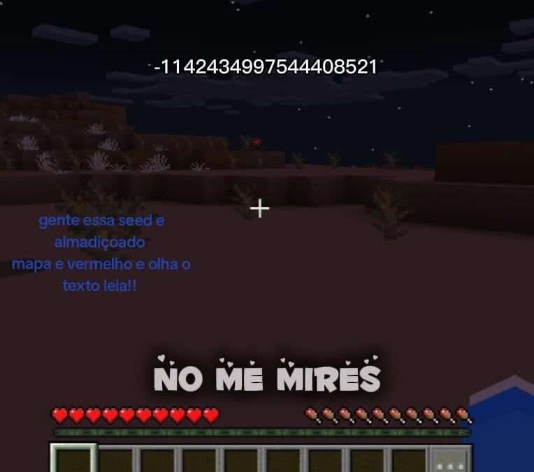 @jogando_minecraft7 seed almadiçoado com o do texto  mapa igual do texto: 2 temp…
