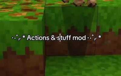 @sursrandomz ITS SOO CUTTEEEE #minecraft #minecraftmovie #actionandstuffmod #fyp…