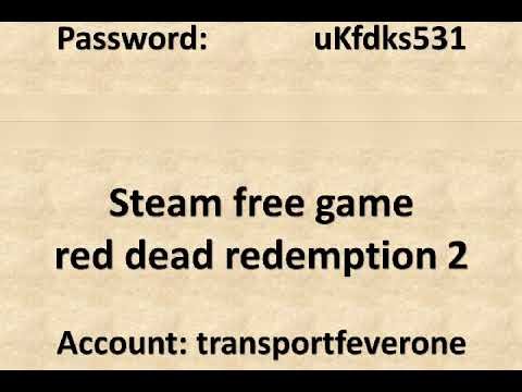 red dead redemption 2 steam game free account