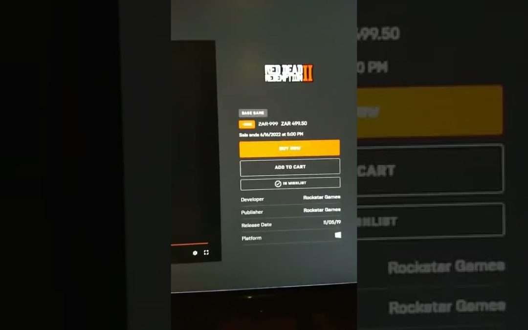 [DISCOUNT GAMES] Red Dead Redemption 2