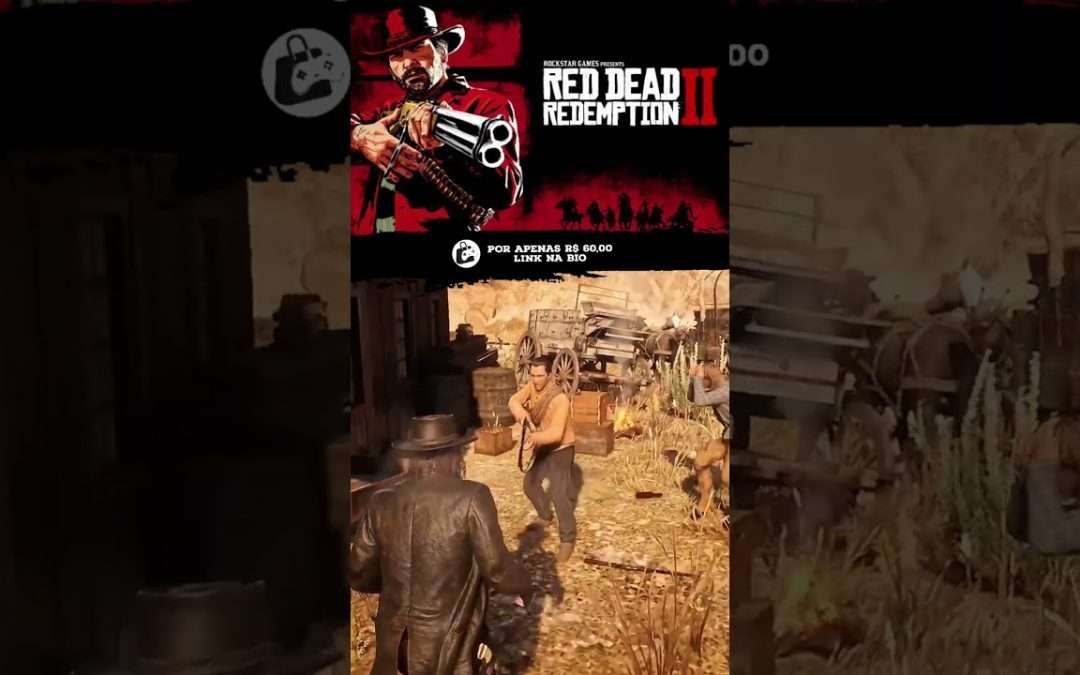 Red Dead Redemption 2 em Promoção! #games #steam