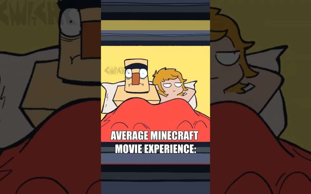 THAT ONE scene from the minecraft movie… #shorts