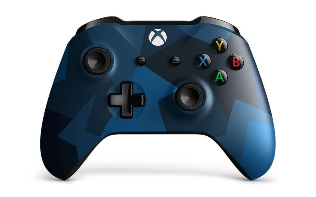 Microsoft Xbox One Wireless Controller, Midnight Forces II Special Edition – Xbox One