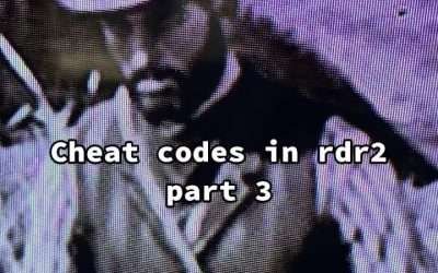 @mangoxd83 Cheat codes in rdr2 part 3 …