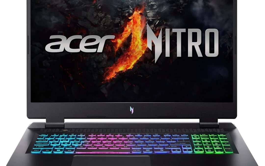 Acer Nitro 17 Gaming Laptop | Intel Core i7-14650HX | NVIDIA GeForce RTX 4060 Laptop GPU | 17.3″ FHD IPS 165Hz G-SYNC Display | 16GB DDR5 | 1TB Gen 4 SSD | Killer Wi-Fi 6E | AN17-72-734A