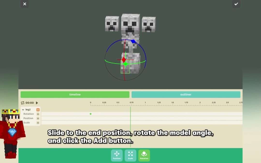 @craftaddonsapp 【TUTORIAL】- LESSON 3 – How To Use Powerful Model, Skin, Animatio…