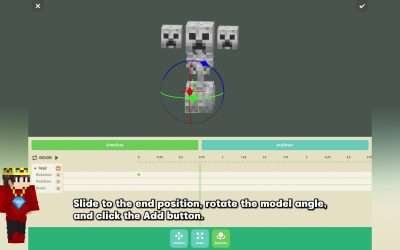 @craftaddonsapp 【TUTORIAL】- LESSON 3 – How To Use Powerful Model, Skin, Animatio…