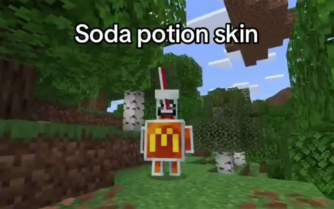 @radical977 McDonald’s Minecraft skin. #minecraft #fypシ #fyp #mcdonalds #soda #x…