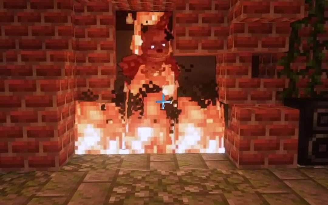 @r14n__ Springtrap – Minecraft Mod #minecraft #minecraftpe #minecraftbedrock #mi…